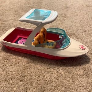 Barbie boat. $7